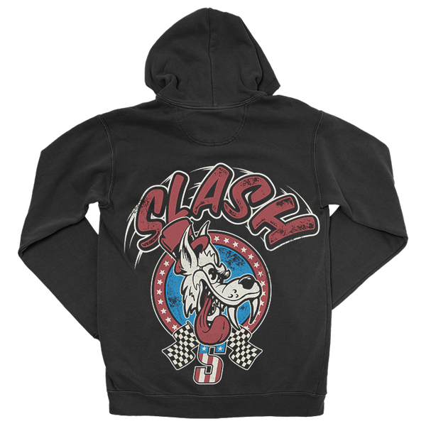 Big Bad Wolf Black Zip Hoodie Slash Merch