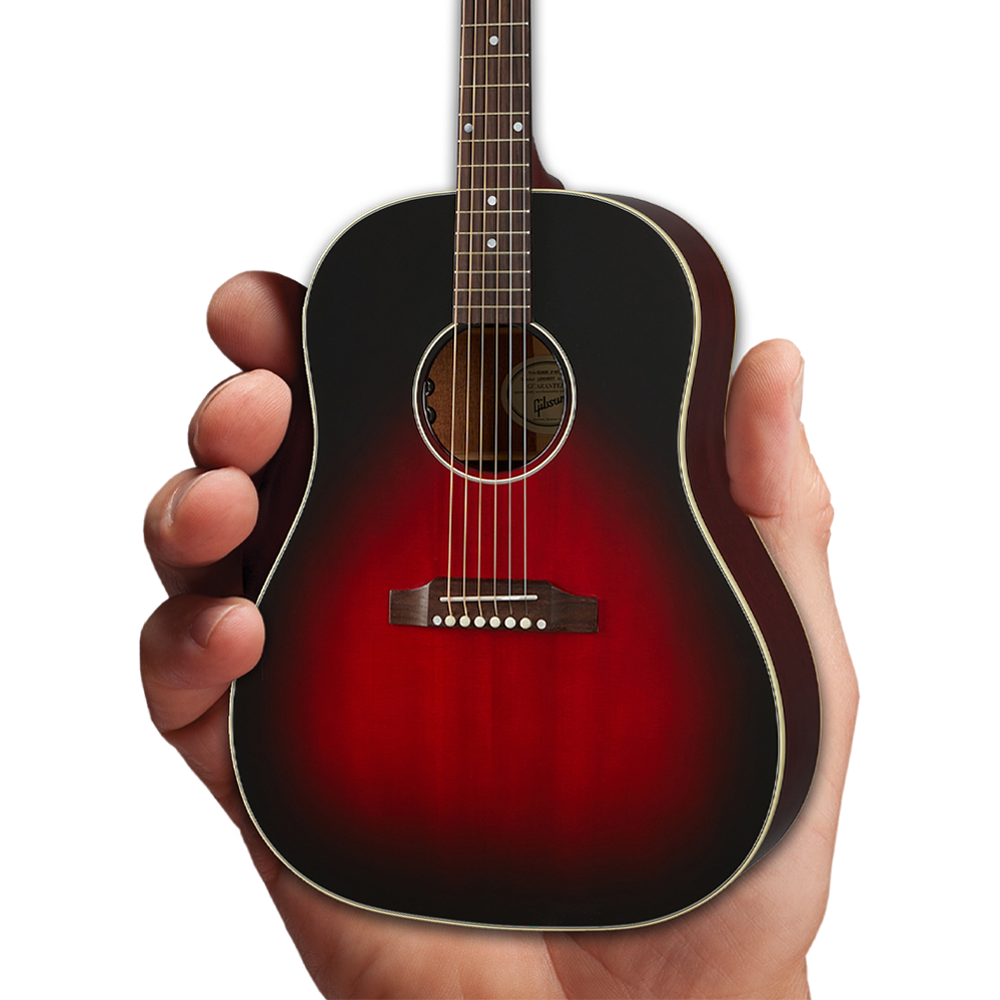 Axe Heaven Gibson J-45 Vermillion Burst Mini Guitar – Slash Merch