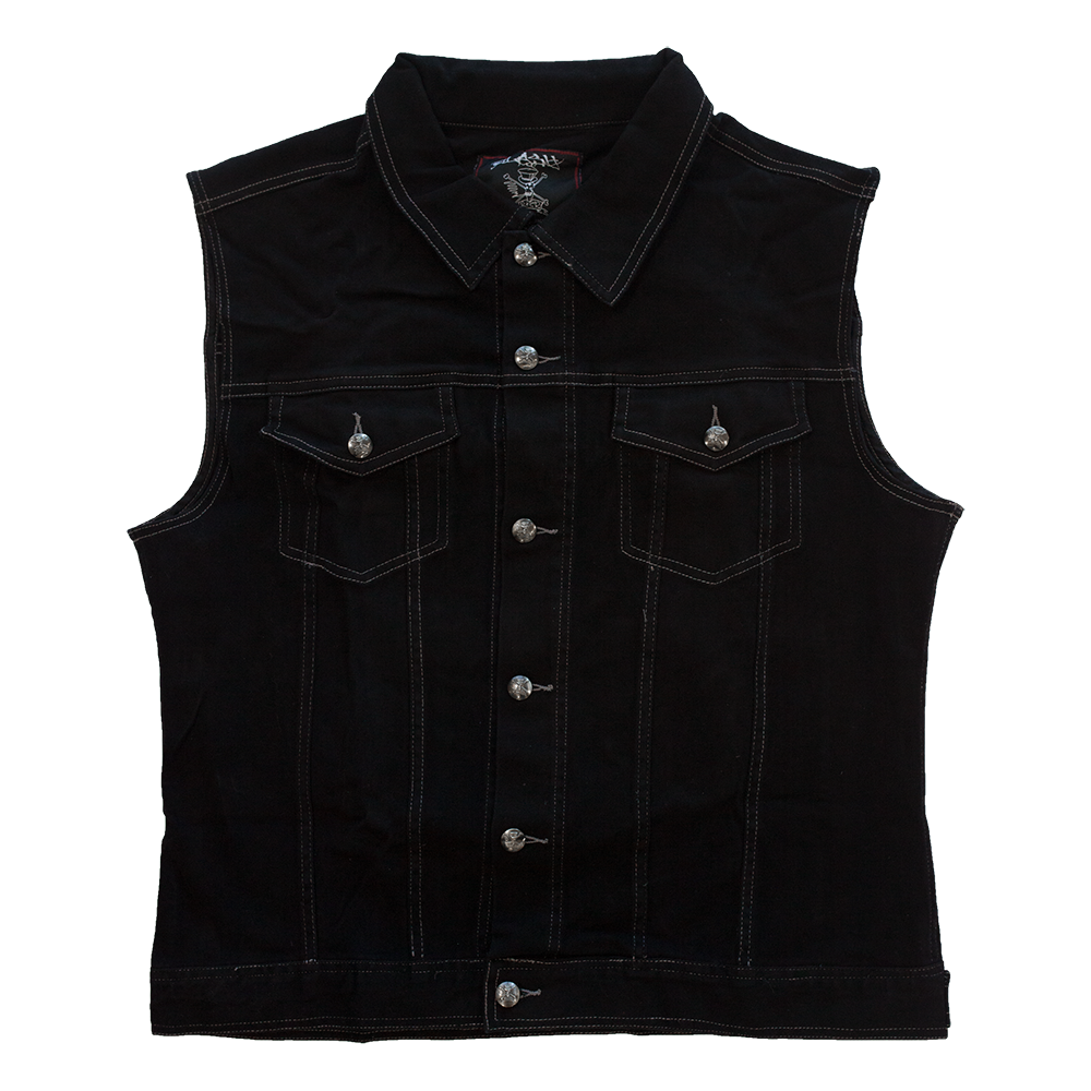 What's The Fuzz About Vest - Black main image 0