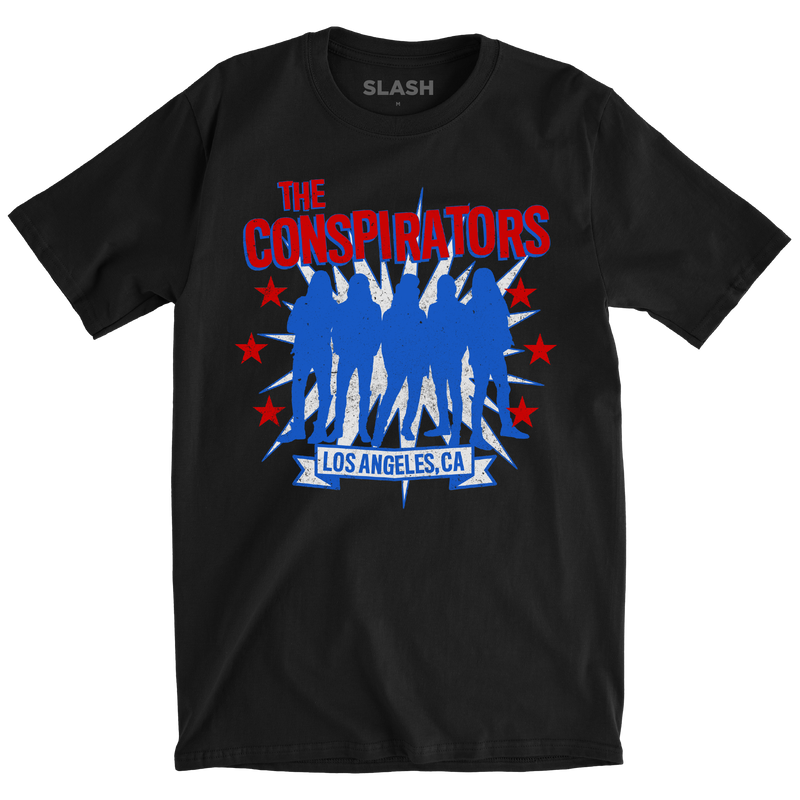 Conspirators Burst Black Tee