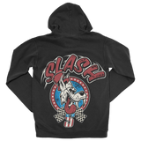 Big Bad Wolf Black Zip Hoodie