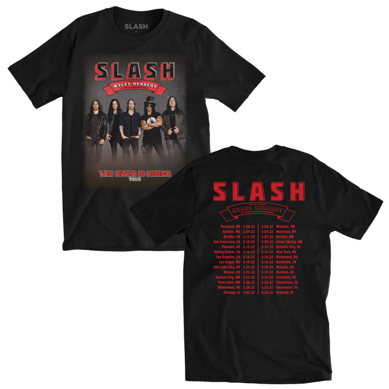TRIR Tour Black Tee