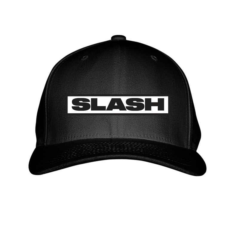 Bold Logo Black Snapback Hat