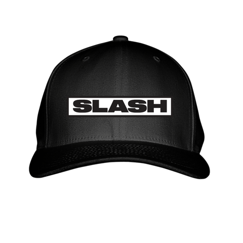 Bold Logo Black Snapback Hat