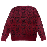 Slash Ugly Holiday Knit Sweater Back