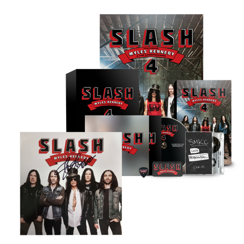 Slash 4 CD Box Set & Signed Lithograph
