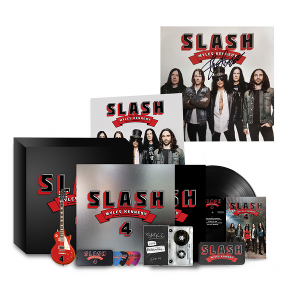 Slash 4 Vinyl Box Set & Signed Lithograph
